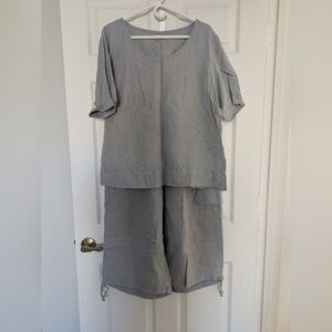 BN SET Flax Linen Gray